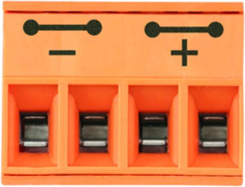 Weidmüller Buchsenleiste (Standard) BL/SL 5.08 Polzahl Gesamt 4 Rastermaß: 5.08 mm 1839770000 90 St