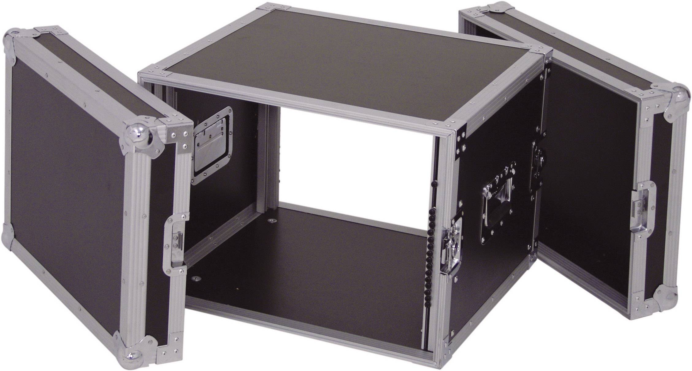 Roadinger 30109788 19 Zoll Rack 8 HE Holz inkl. Griff