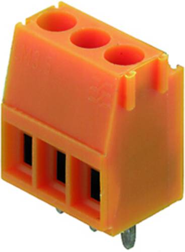 Weidmüller 1845060000 Schraubklemmblock 1.5 mm² Polzahl 7 Orange 50 St.