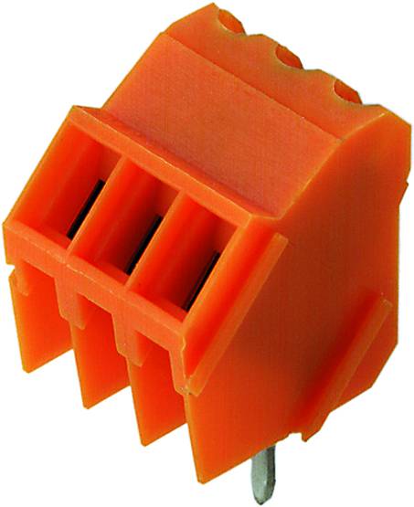 Weidmüller 1845240000 Schraubklemmblock 1.5 mm² Polzahl 6 Orange 50 St.