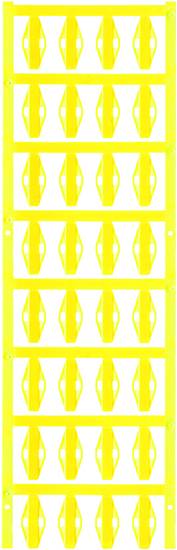 Weidmüller 1852360000 SFX 10/23 NE GE V2 Leitermarkierer Montage-Art: Kabelbinder Beschriftungsfläche: 5 x 23.50mm Gelb Anzahl