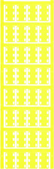 Weidmüller 1852410000 SFX 14/23 NEUTRAL GE V2 Leitermarkierer Montage-Art: Kabelbinder Beschriftungsfläche: 8.20 x 23mm Gelb