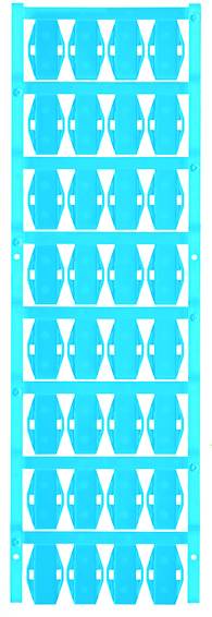 Weidmüller 1852500000 SFX 9/24 NE BL V2 Leitermarkierer Montage-Art: Kabelbinder Beschriftungsfläche: 9 x 23.90mm Blau Anzahl