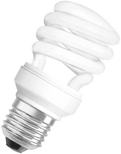 Osram Energiesparlampe EEK: A (A++ - E) E27 102mm 230V 12W = 54W Warmweiß Spiralform 1St.
