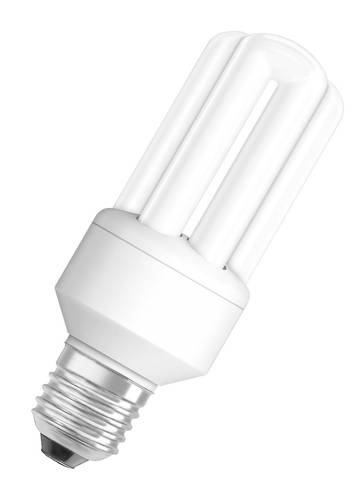 Osram Energiesparlampe EEK: A (A++ - E) E27 119mm 230V 11W = 51W Warmweiß Röhrenform 1St.