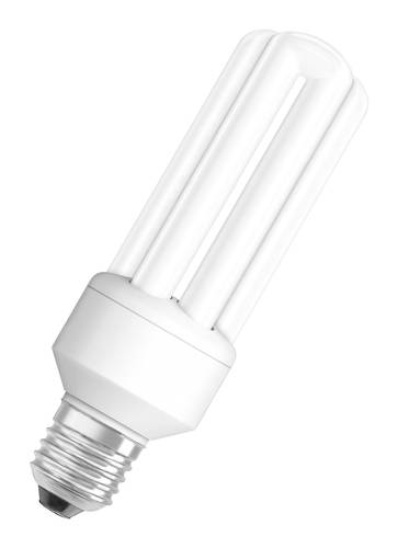 Osram Energiesparlampe EEK: A (A++ - E) E27 154mm 230V 20W = 86W Warmweiß Röhrenform 1St.