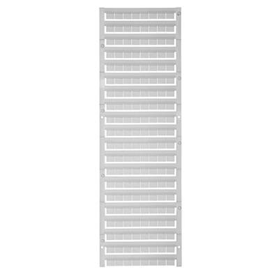 Weißer Heizkörper in vertikaler Anordnung mit mehreren horizontalen Lamellen, die gleichmäßig verteilt sind.