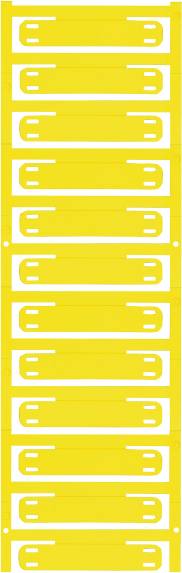 Weidmüller 1860150000 SFX 11/60 MC NEUTRAL GE Leitermarkierer Montage-Art: Kabelbinder Beschriftungsfläche: 11 x 60 mm Gelb Anzahl Markierer: 60 60