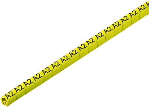 Weidmüller CLI C 1-6 GE/SW A2 CD Kennzeichnungsring Aufdruck A2 Außendurchmesser-Bereich 2.5 bis 5