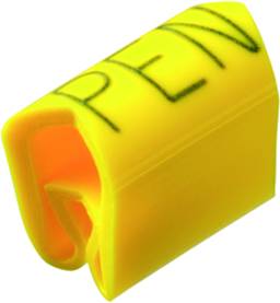 Weidmüller CLI C 2-9 GE/SW PEN MP Kennzeichnungsring Aufdruck PEN Außendurchmesser-Bereich 4 bis 10mm 1872031734