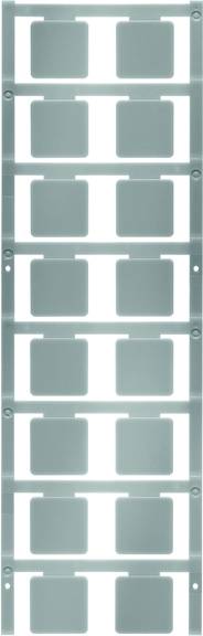 Weidmüller 1877590000 SM 22/22 K MC NEUTR. SI Gerätemarkierung Montage-Art: aufkleben Beschriftungsfläche: 22 x 22mm Silber