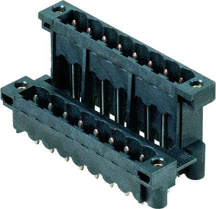 Weidmüller Stiftgehäuse-Platine BL/SL 5.00 Polzahl Gesamt 16 Rastermaß: 5mm 1882990000 20St.