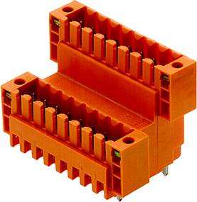 Weidmüller Einbau-Stiftleiste (Standard) Polzahl Gesamt 18 Rastermaß: 3.50 mm 1891090000 20 St.