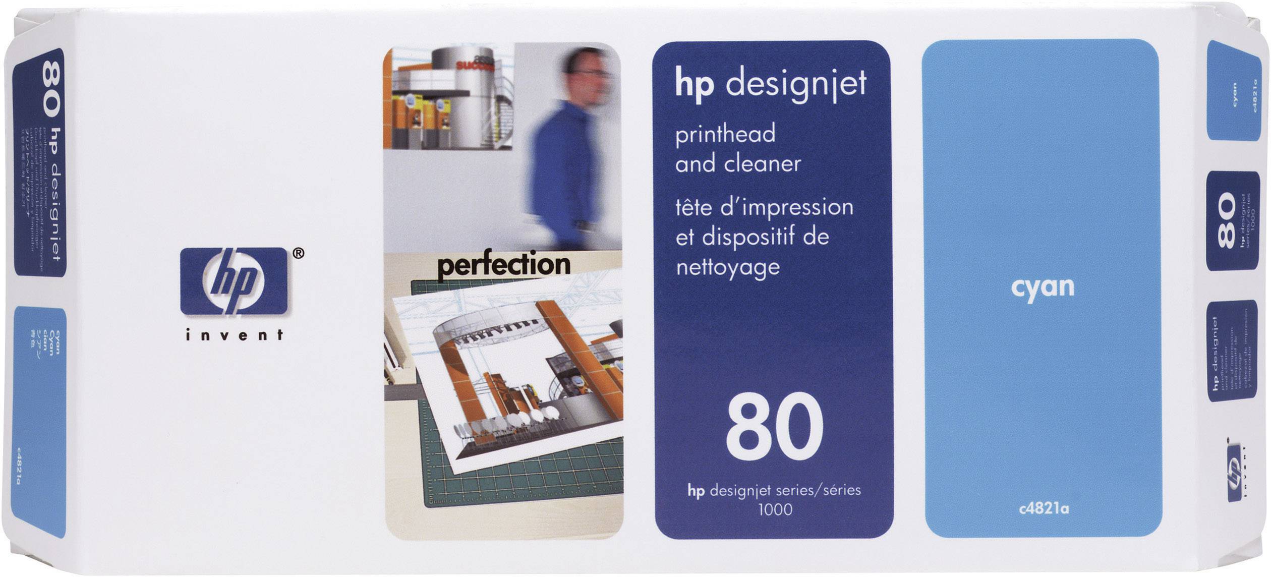 HP Druckkopf 80 Original Cyan C4821A