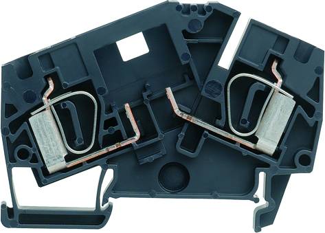 Weidmüller 1898430000 Mehrstockklemme Steckanschluss Schwarz 25St.