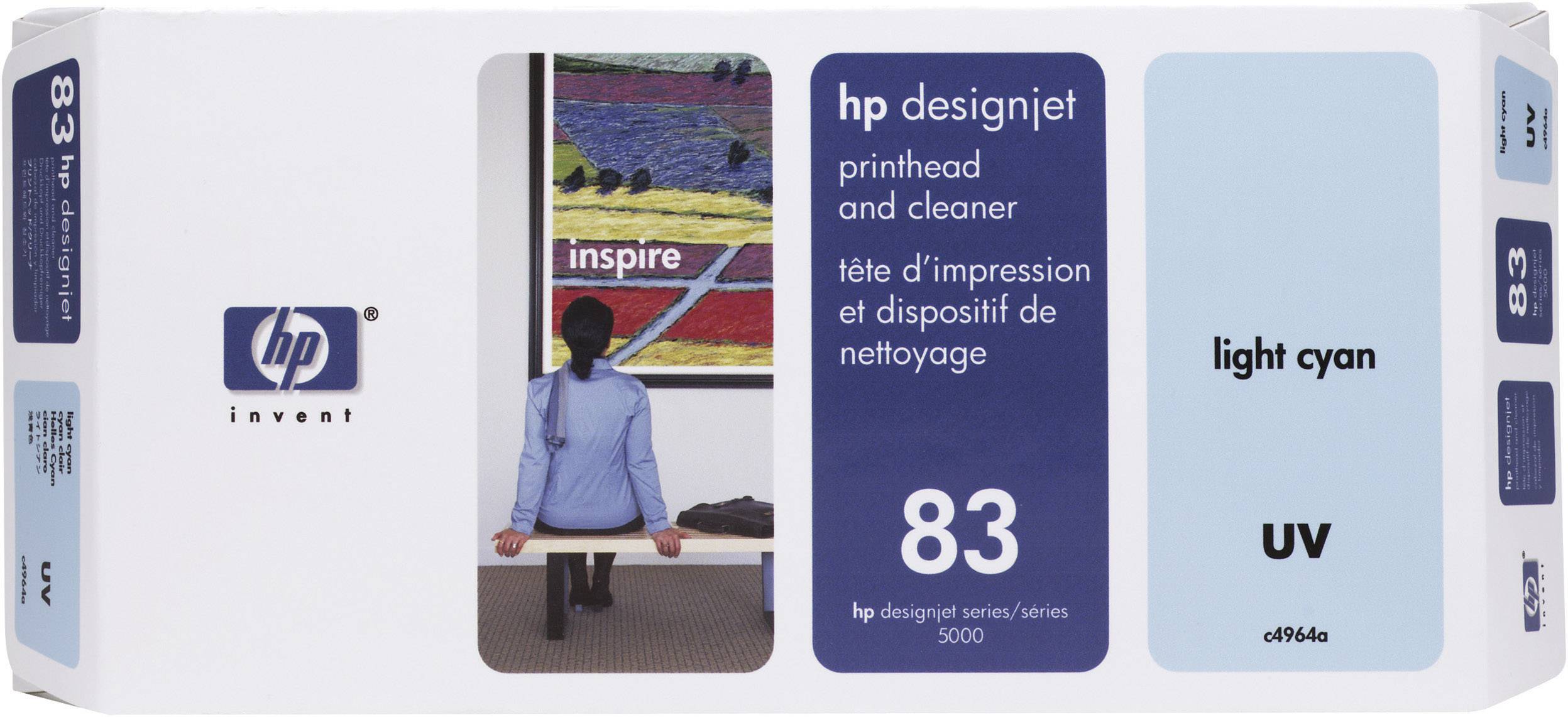 HP Druckkopf 83 Original  Hell Cyan C4964A