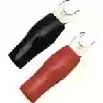 Sinuslive KSI 16 Gabelkabelschuh 16mm² Loch-Ø=5mm Teilisoliert Schwarz, Rot 10St. Sinuslive KSI 16 Gabelkabelschuh 16mm² Loch-Ø=5mm Teilisoliert Schwarz, Rot 10St.