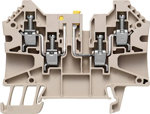 Weidmüller 1905090000 Prüftrenn-Reihenklemme Schrauben Dunkelbeige 50 St.