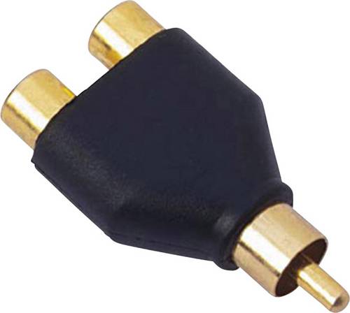 Sinuslive Y1M Cinch-Adapter [1x Cinch-Stecker - 2x Cinch-Kupplung]