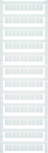 Leere, transparente Hüllen für Sammelkarten, in einer vertikalen Anordnung. Jede Hülle hat mehrere Taschen zum Einlegen von Karten.