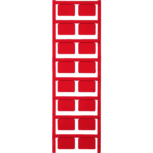 Weidmüller 1906110000 SM 27/18 NEUTRAL ROT Gerätemarkierung Montage-Art: aufkleben Beschriftungsfläche: 18 x 27mm Rot Anzahl
