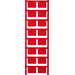 Weidmüller 1906110000 SM 27/18 NEUTRAL ROT Gerätemarkierung Montage-Art: aufkleben Beschriftungsfläche: 18 x 27mm Rot Anzahl