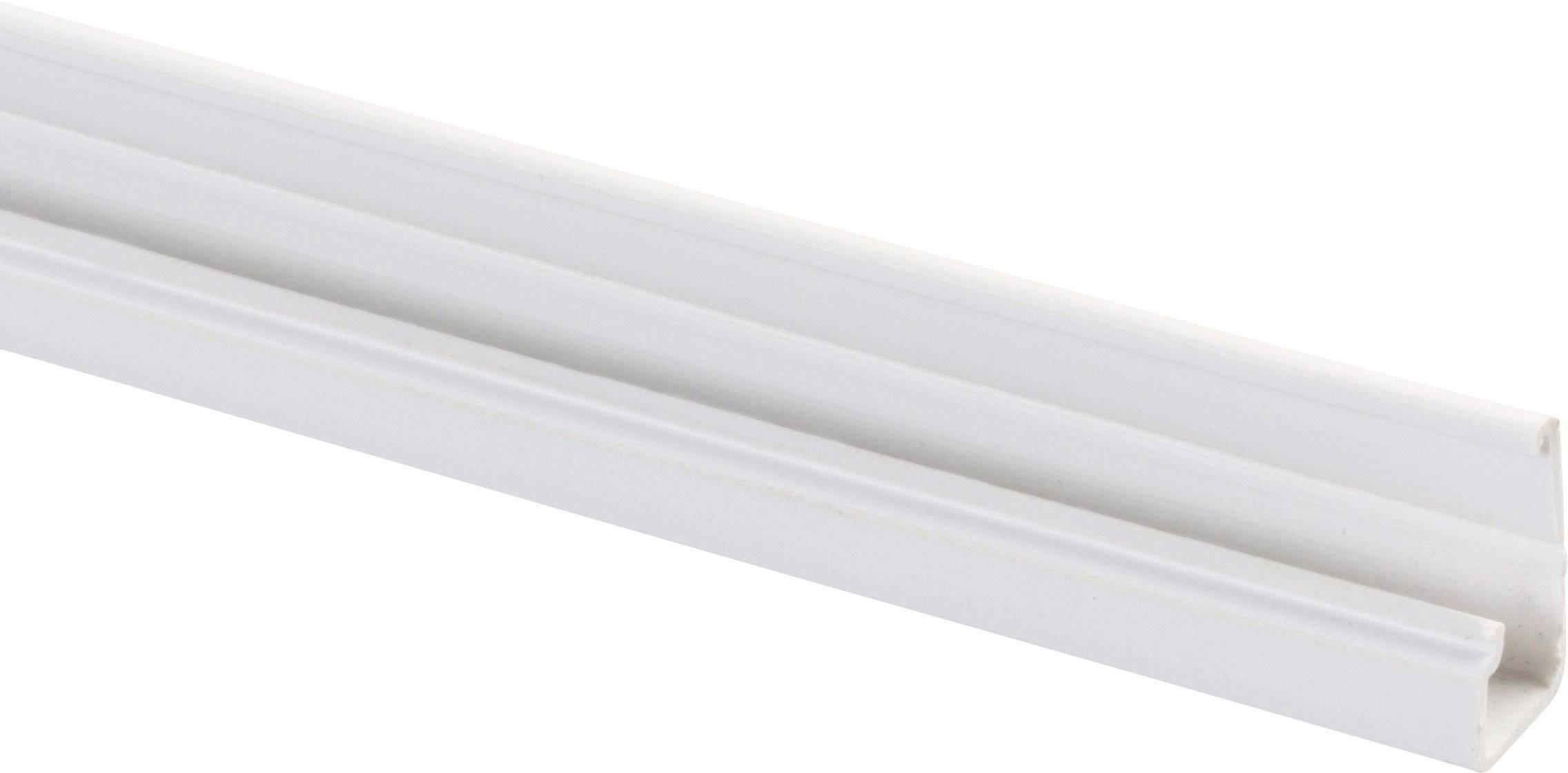 Heidemann 09928 Mini-Kabelkanal (L x B x H) 2000 x 10 x 10mm Reinweiß