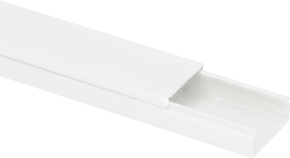 Heidemann 09952 Kabelkanal (L x B x H) 2000 x 30 x 15mm Reinweiß