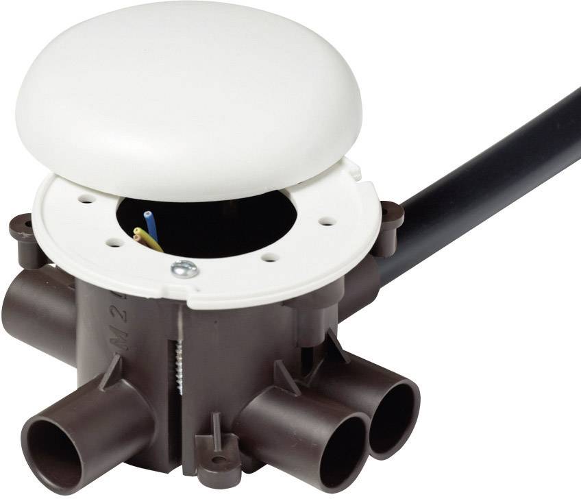 Heidemann 12496 Decken-Verteilerdose (Ø x H) 100 mm x 22 mm 1 St.