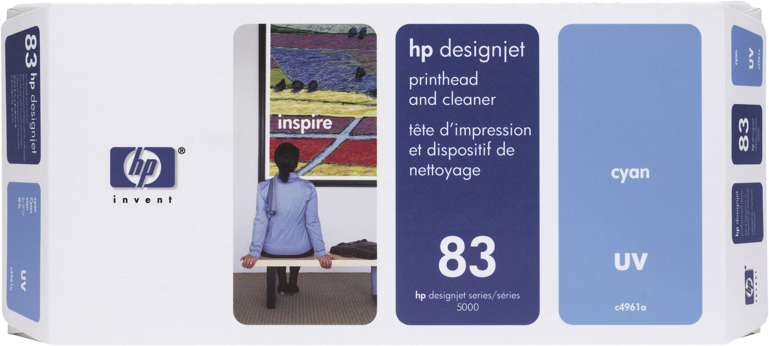 HP Druckkopf 83 Original  Cyan C4961A