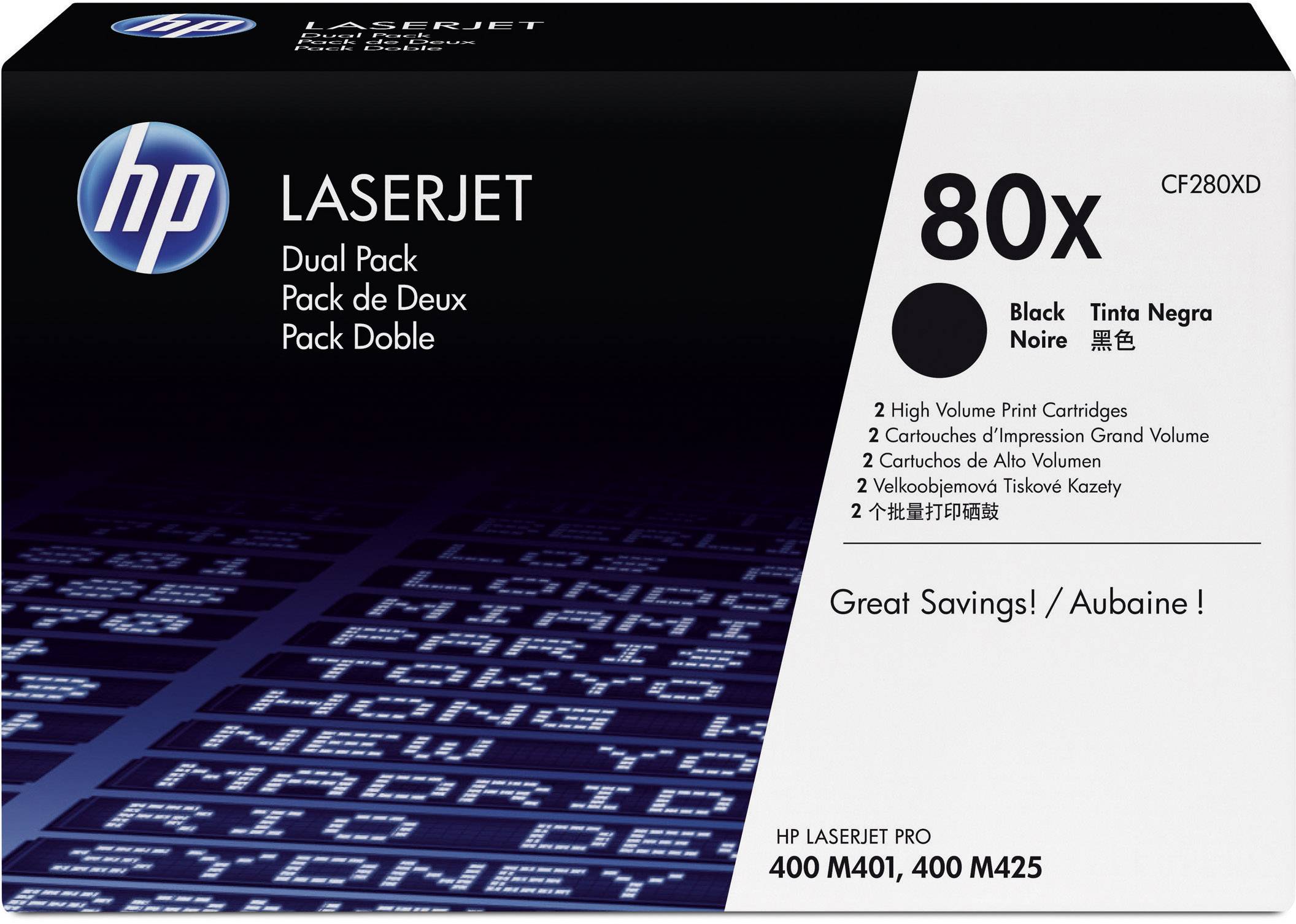 HP CF280XD, 1 SET -00886112379643