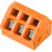 Weidmüller 1913780000 Federkraftklemmblock 2.5mm² Polzahl (num) 2 Orange 100St.
