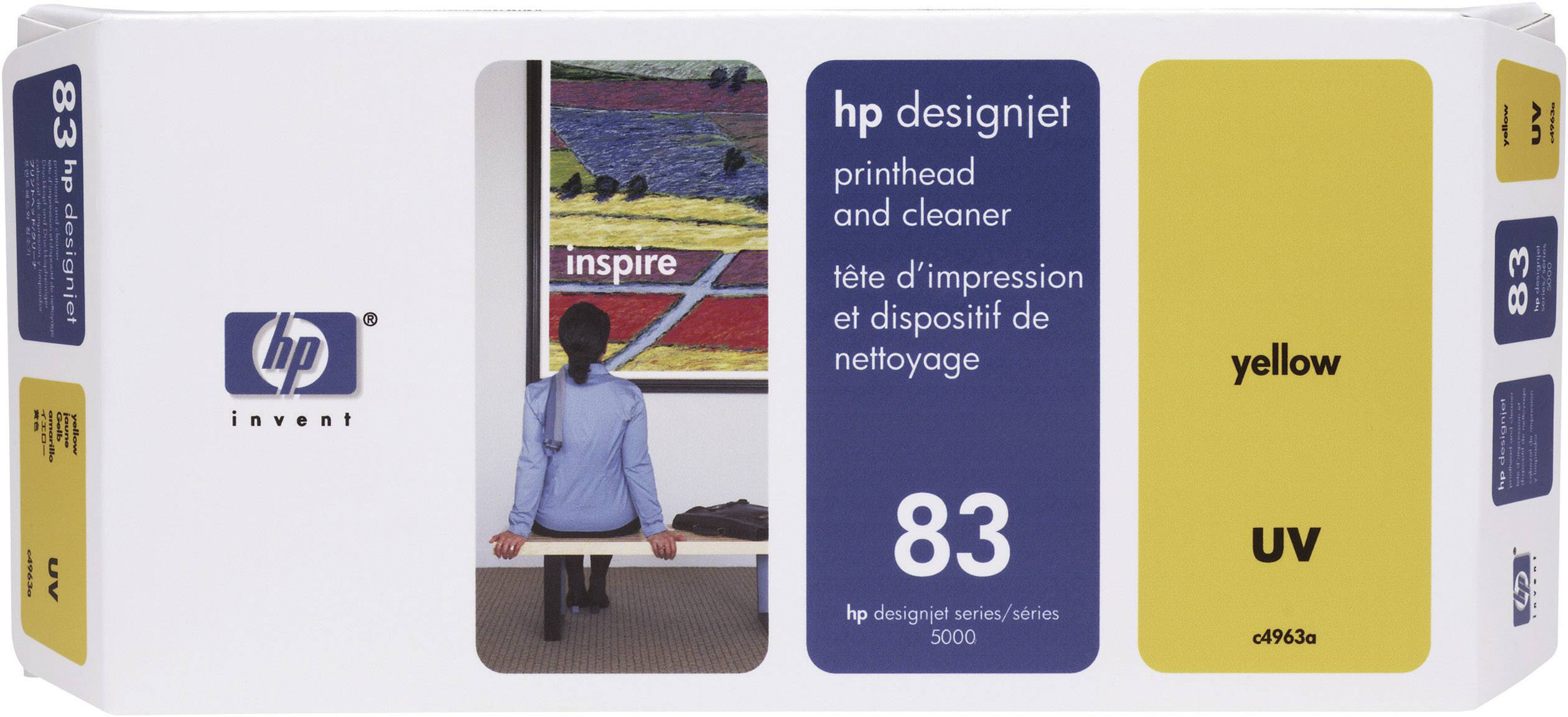 HP Druckkopf 83 Original Gelb C4963A