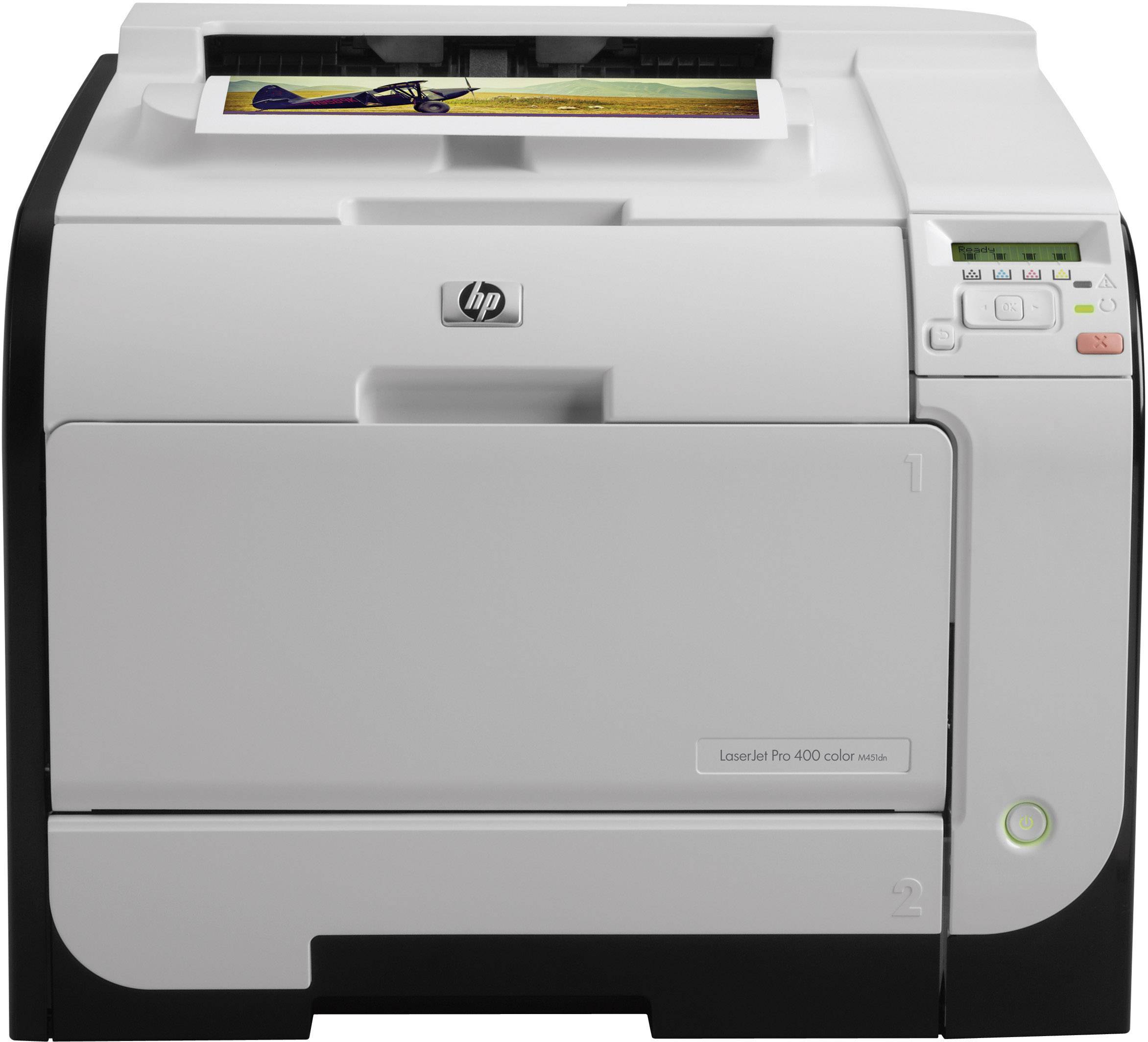 HP LaserJet Pro 400 color M 451 dn Drucker Laser Farbe A4 20 S./min 20 S./min 600 x 600 dpi Duplex, LAN