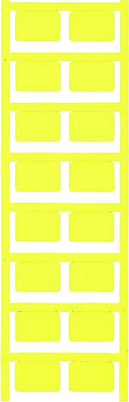 Weidmüller 1915340000 SM 27/18 K NEUTRAL GE Gerätemarkierung Montage-Art: aufkleben Beschriftungsfläche: 18 x 27mm Gelb Anzahl