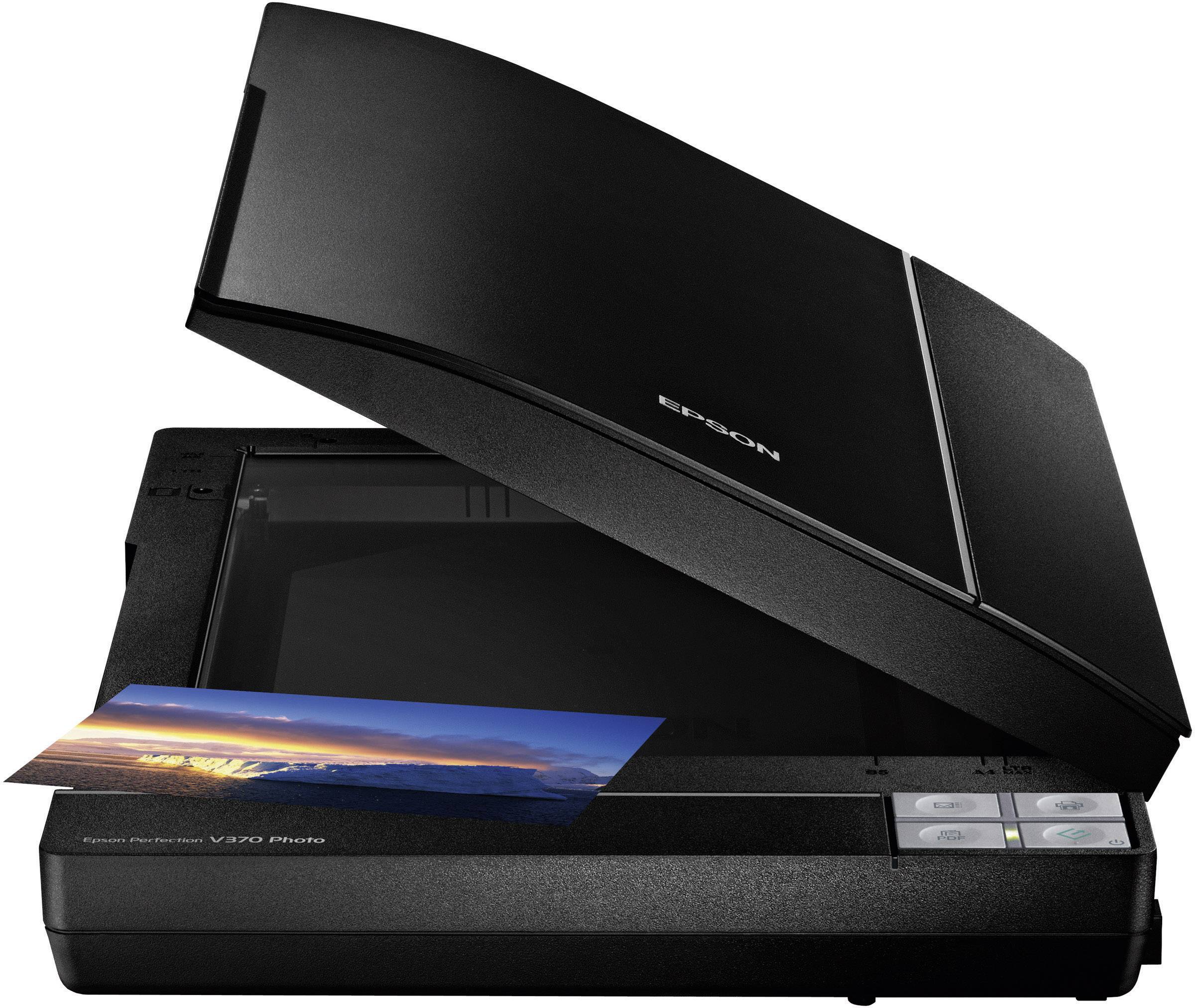 Epson Perfection V370 Photo Flachbettscanner A4 4800 x 9600 dpi USB Dokumente, Fotos, Dias, Negative