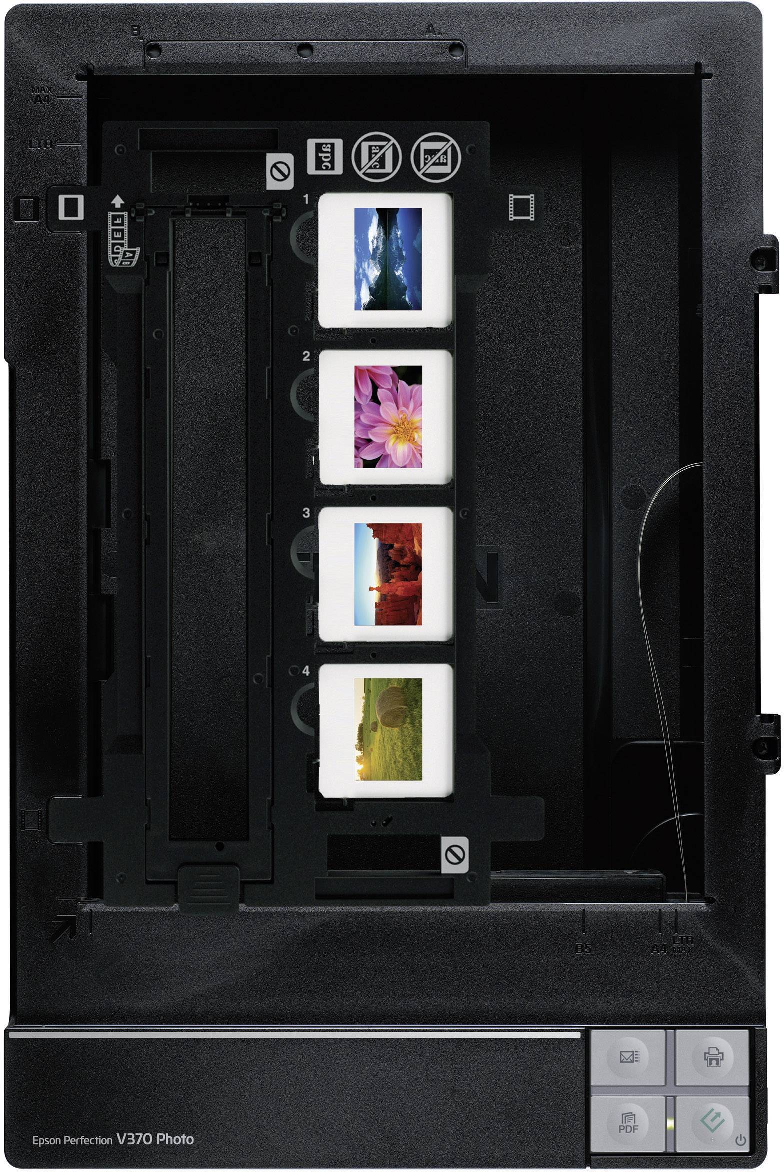 Epson Perfection V370 Photo Flachbettscanner A4 4800 x 9600 dpi USB Dokumente, Fotos, Dias, Negative