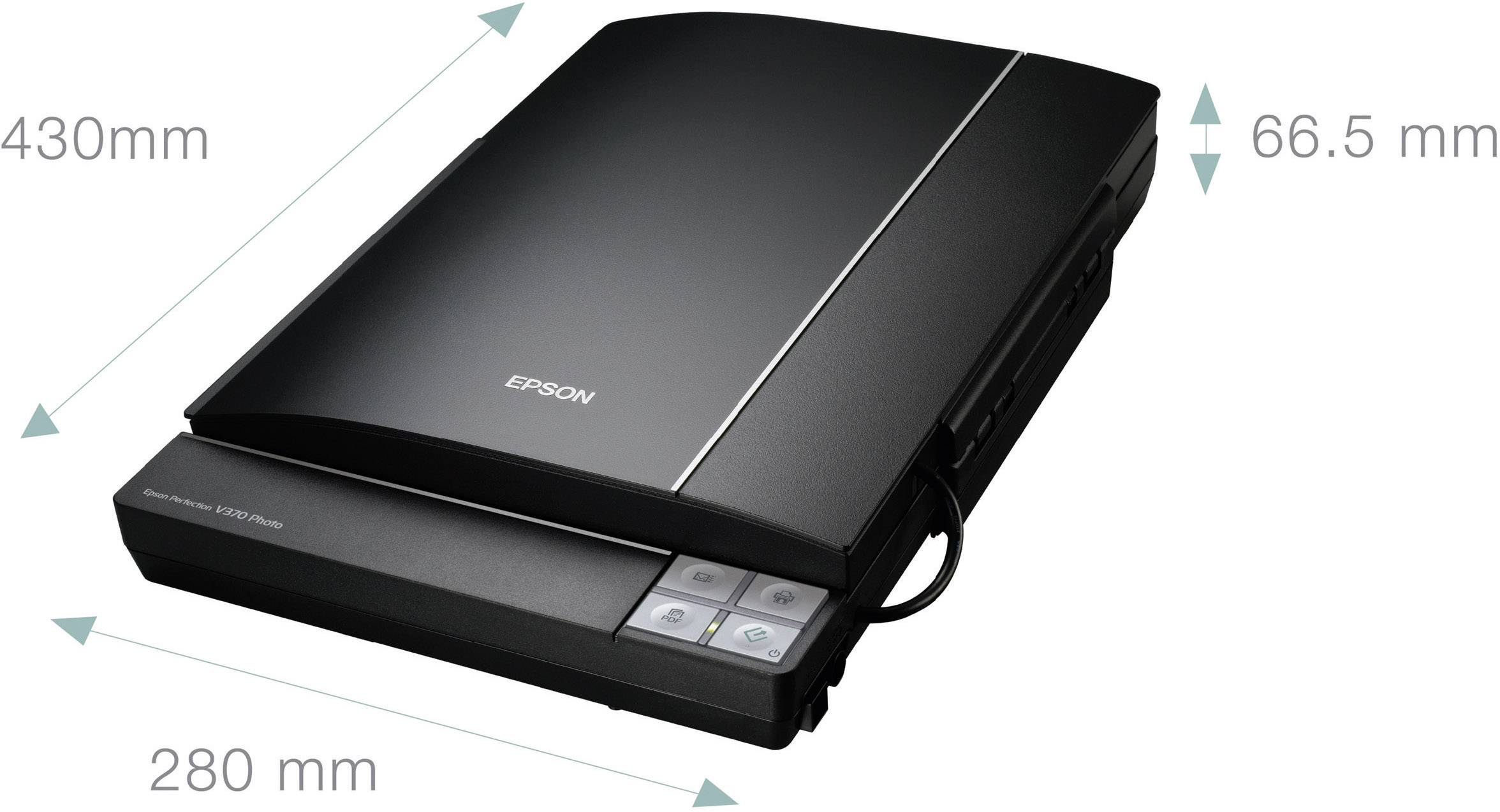 Epson Perfection V370 Photo Flachbettscanner A4 4800 x 9600 dpi USB Dokumente, Fotos, Dias, Negative