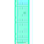 Weidmüller 1918590000 SF 00/21 NEUTRAL BL V2 Leitermarkierer Montage-Art: aufclipsen Beschriftungsfläche: 3.20 x 21mm Blau Anzahl