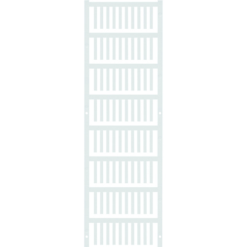 Weidmüller 1918630000 SF 1/21 NEUTRAL WS V2 Leitermarkierer Montage-Art: aufclipsen Beschriftungsfläche: 3.20 x 21mm Weiß Anzahl