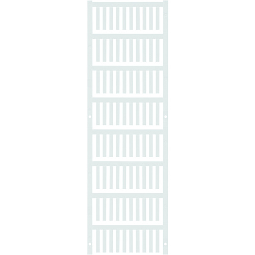 Weidmüller 1918690000 SF 2/21 NEUTRAL WS V2 Leitermarkierer Montage-Art: aufclipsen Beschriftungsfläche: 3.60 x 21mm Weiß Anzahl