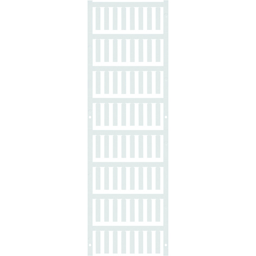 Weidmüller 1918910000 SF 3/21 NEUTRAL WS V2 Leitermarkierer Montage-Art: aufclipsen Beschriftungsfläche: 4.60 x 21mm Weiß Anzahl