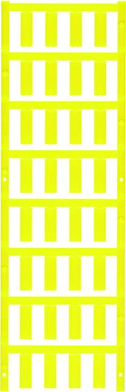 Weidmüller 1919000000 SF 4.5/21 NEUTRAL GE V2 Leitermarkierer Montage-Art: aufclipsen Beschriftungsfläche: 7.40 x 21mm Gelb