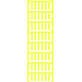 Weidmüller 1919060000 SF 4/21 NEUTRAL GE V2 Leitermarkierer Montage-Art: aufclipsen Beschriftungsfläche: 5.70 x 21mm Gelb Anzahl