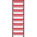 Weidmüller 1919460000 SF 2/12 NEUTRAL RT V2 Leitermarkierer Montage-Art: aufclipsen Beschriftungsfläche: 3.60 x 12mm Rot Anzahl Weidmüller 1919460000 SF 2/12 NEUTRAL RT V2 Leitermarkierer Montage-Art: aufclipsen Beschriftungsfläche: 3.60 x 12mm Rot Anzahl