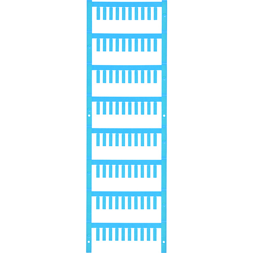 Weidmüller 1919480000 SF 2/12 NEUTRAL BL V2 Leitermarkierer Montage-Art: aufclipsen Beschriftungsfläche: 3.60 x 12mm Blau Anzahl