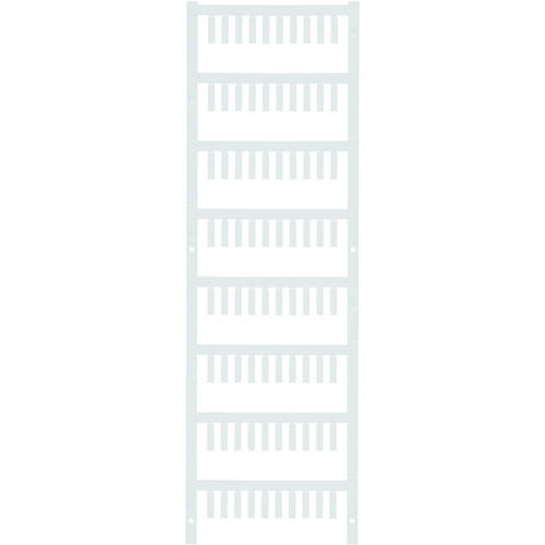 Weidmüller 1919490000 SF 2/12 NEUTRAL WS V2 Leitermarkierer Montage-Art: aufclipsen Beschriftungsfläche: 3.60 x 12mm Weiß Anzahl