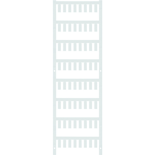 Weidmüller 1919540000 SF 3/12 NEUTRAL WS V2 Leitermarkierer Montage-Art: aufclipsen Beschriftungsfläche: 4.60 x 12mm Weiß Anzahl
