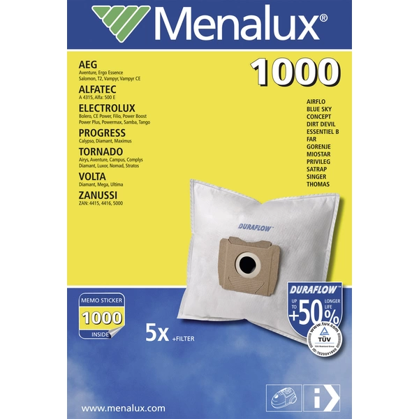 Menalux 1000 Staubsaugerbeutel 1 St. Menalux 1000 Staubsaugerbeutel 1 St.