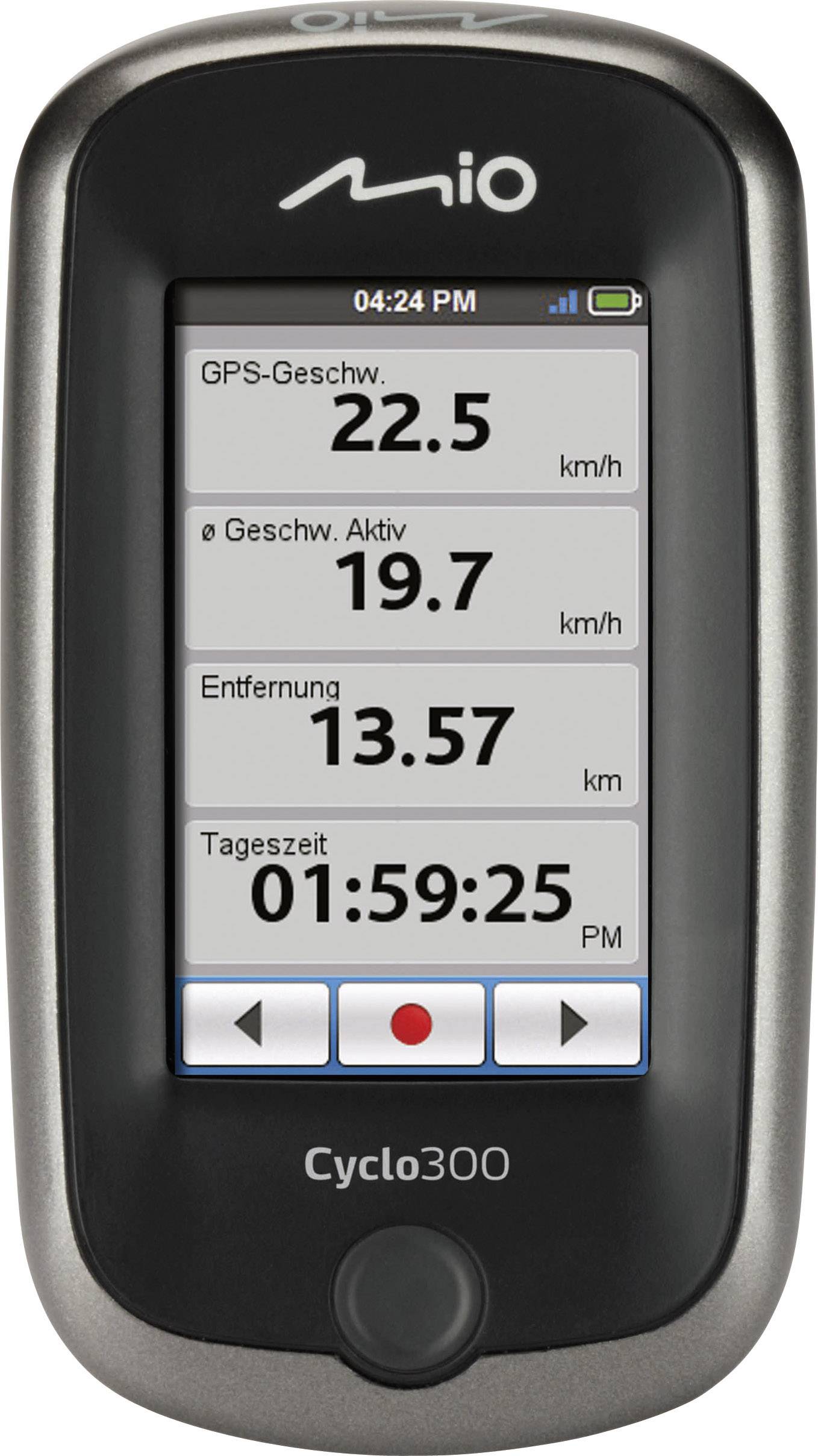 Mio Cyclo 300 WEU GPS-Fahrradcomputer